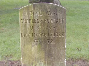 tombstone - Charles Rowland tombstone - Charles Rowland