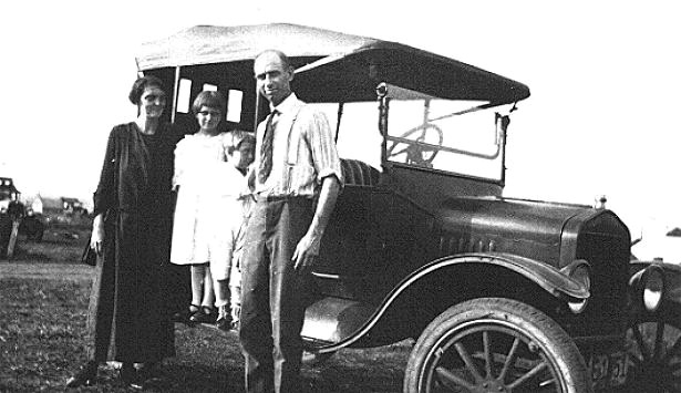 Louise, Frank, Marjorie and George Finger